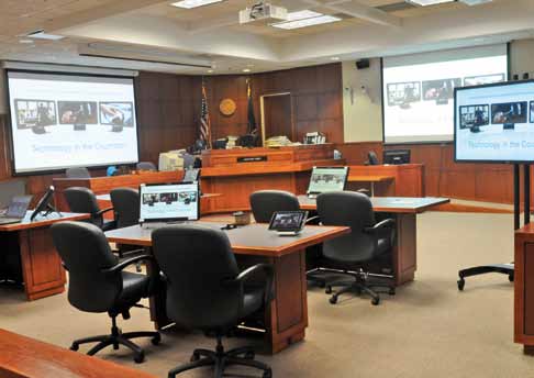 Attorneys must be prepared to use video depositions when practicing in Louisville's new digital courtrooms.