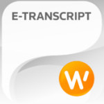 E-transcript
